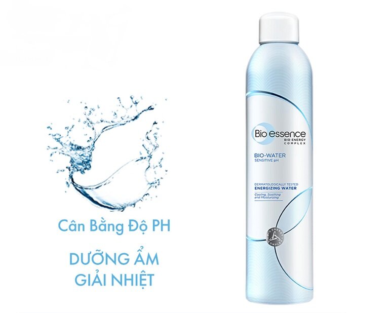 Xịt khoáng Bio-essence - phù hợp với làn da nhạy cảm