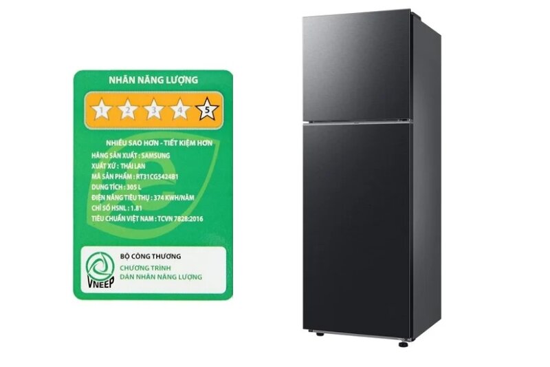 Samsung RT31CG5424B1SV giá còn 5 triệu, tủ lạnh 305 lít có ngăn đông mềm hiện đại
