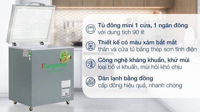 Tủ đông Kangaroo giá bao nhiêu? Báo giá tủ đông Kangaroo mới nhất