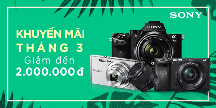 Giảm giá tới 2 TRIỆU ĐỒNG - Mua máy ảnh và ống kính Sony chưa bao giờ rẻ đến thế | websosanh.vn Giảm Giá Tới 2 Triệu Đồng - Mua Máy Ảnh Và Ống Kính Sony Chưa Bao Giờ Rẻ Đến Thế | Websosanh.Vn