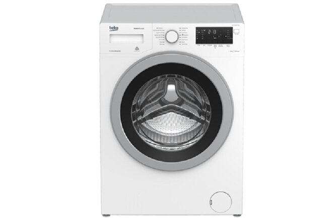 Máy giặt cửa ngang Beko 9kg có gam màu trắng thanh lịch