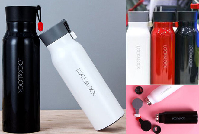 Bình giữ nhiệt Lock&Lock Name Tumbler LHC4125B 500ml - Giá tham khảo: 399.000 vnđ