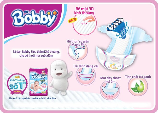 Miếng lót Bobby dành cho trẻ sơ sinh