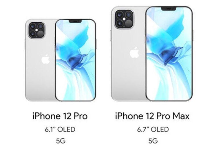 so sánh iphone 12 pro max và 12 pro
