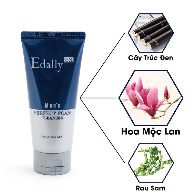 Sữa rửa mặt Edally Mens Perfect Foam Cleanser