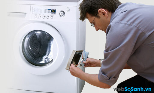 Máy giặt cấp nước liên tục có thể liên quan đến bảng điều khiển có vấn đề