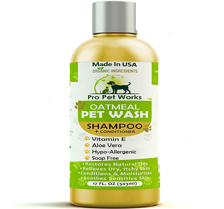 Sữa tắm khử mùi hôi cho chó Pro Pet Works Oatmeal Pet wash