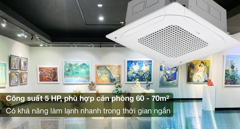 Điều hòa âm trần LG ZTNQ48LMLA0 - Sự lựa chọn hoàn hảo cho phòng triển lãm, trung tâm tiệc cưới rộng 60 - 70m2?