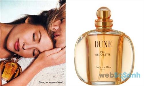 Chai nước hoa Dior Dune mang phong cách cổ điển, thuần khiết và đầy tao nhã