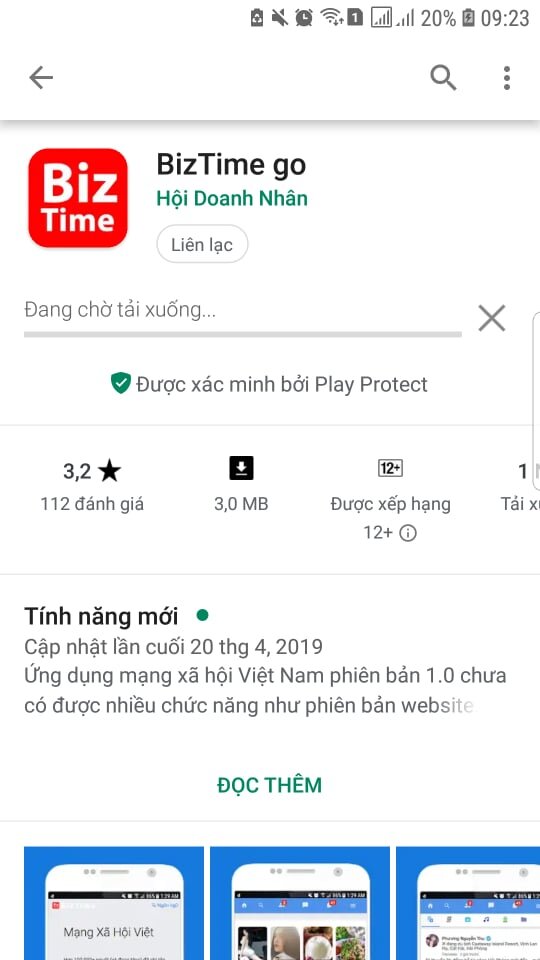 mạng xã hội việt nam biztime