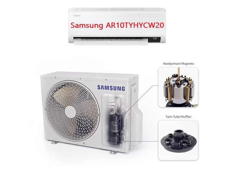 điều hòa Samsung 9000BTU AR10TYHYCW20