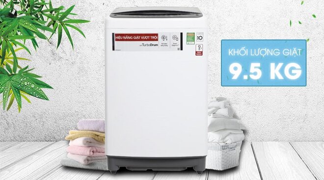 Máy giặt LG 9.5 kg T2395VS2W