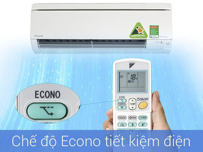 Vượt khó với chế độ tiết kiệm điện Econo trên điều hoà Daikin