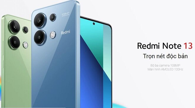 giá xiaomi redmi note 13