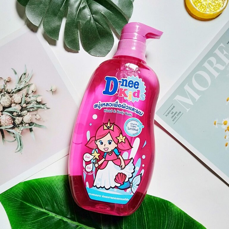 Sữa tắm gội Kids DNee Hồng