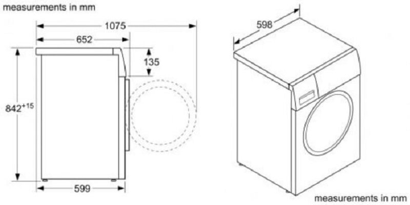 máy sấy Bosch WTX87MH0SG serie 8