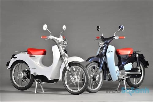 Xe máy điện Honda EV Cub