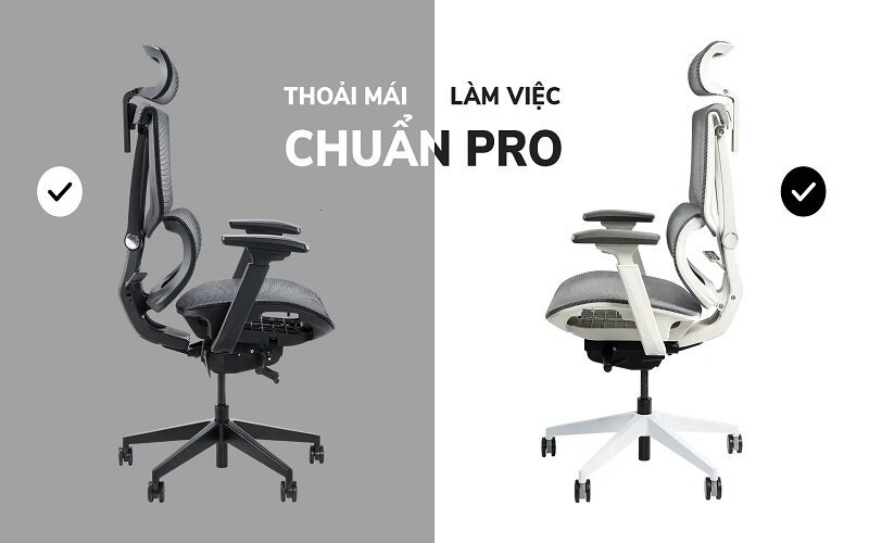 Ghế công thái học Epione ErgoChair Pro phù hợp với những khách hàng nặng 55 – 80kg và cao từ 1m65 – 1m8