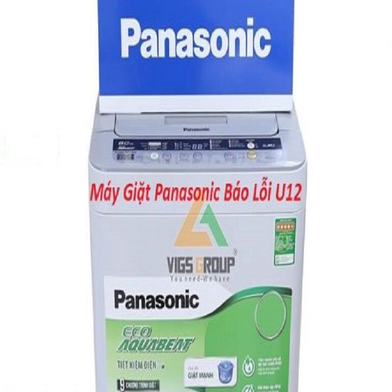 Lý do máy giặt panasonic báo lỗi u12