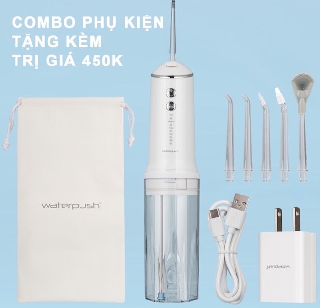 Phụ kiện máy tăm nước du lịch cao cấp WaterPush 1904