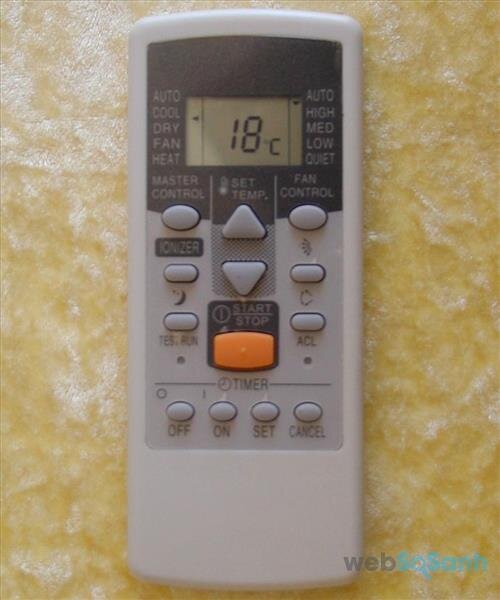 hướng dấn sử dụng remote điều khiển điều hòa fujitsu