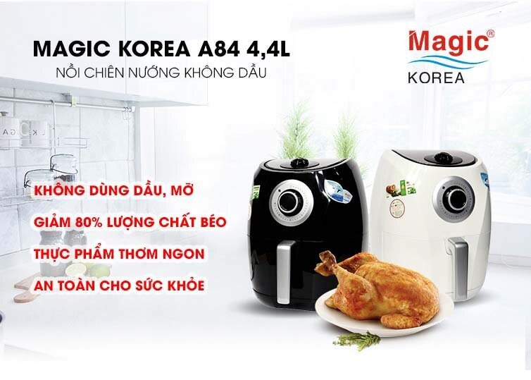 Sản phẩm nồi chiên không dầu Magic Korea