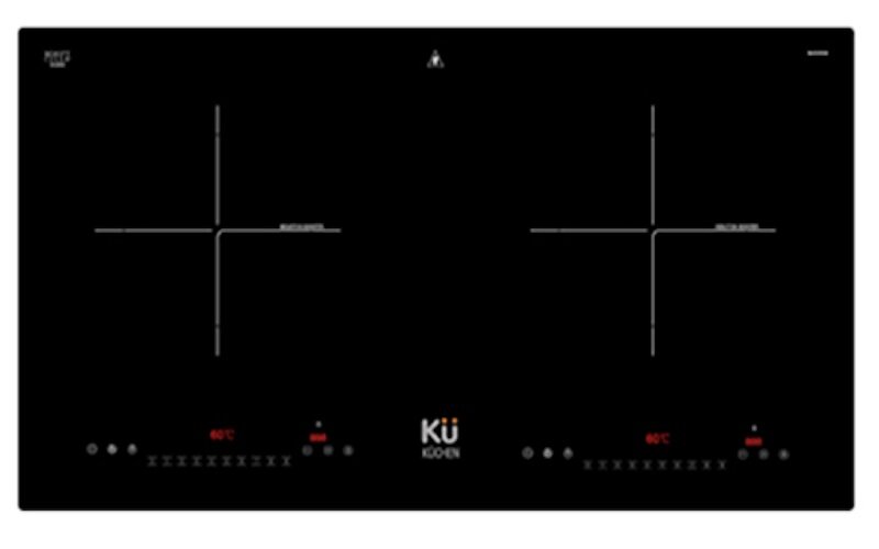 Bếp từ âm 2 vùng nấu Kuchen MI 205