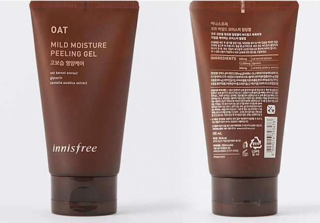 Tẩy tế bào chết Innisfree Oat Mild Moisture Peeling Gel