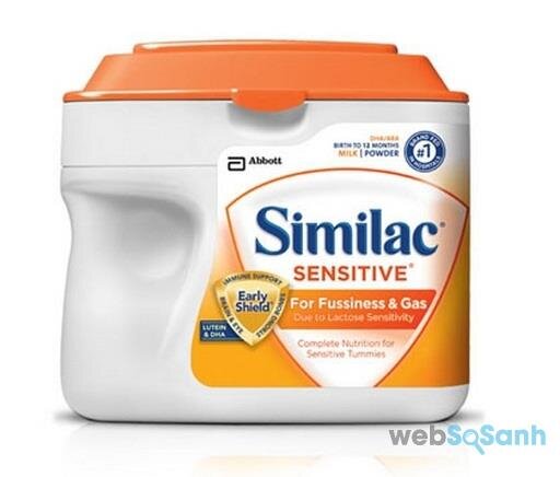 sữa bột dành cho trẻ đầy hơi Similac Sensitive