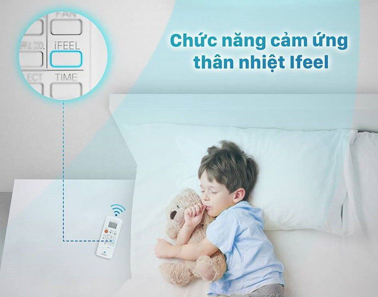 Cơ chế tự cảm biến nhiệt i-Feel trên điều hòa Casper