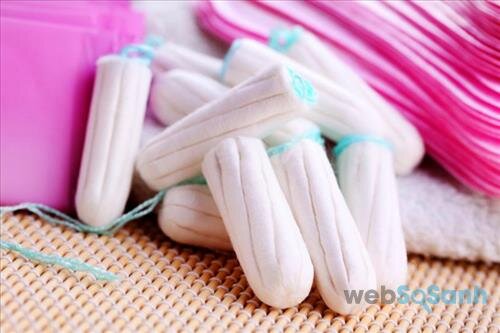 cách sử dụng băng vệ sinh tampon