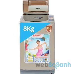 Máy giặt Sanyo lồng nghiêng ASW-U800Z1T 8Kg