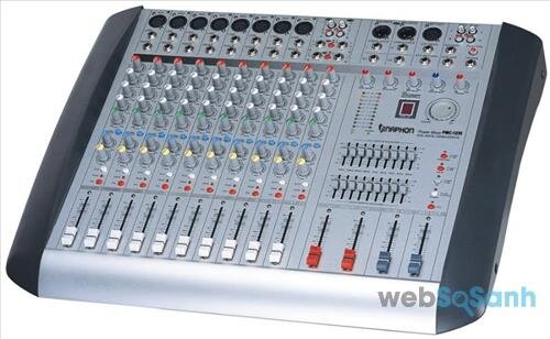 Power mixer đảm nhiệm vai trò của nhiều thiết bị