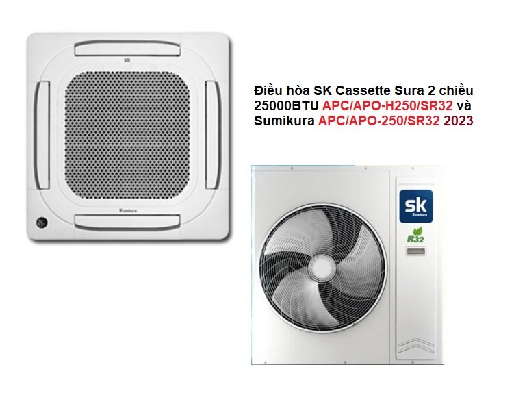 điều hòa SK Cassette Sura âm trần 2023