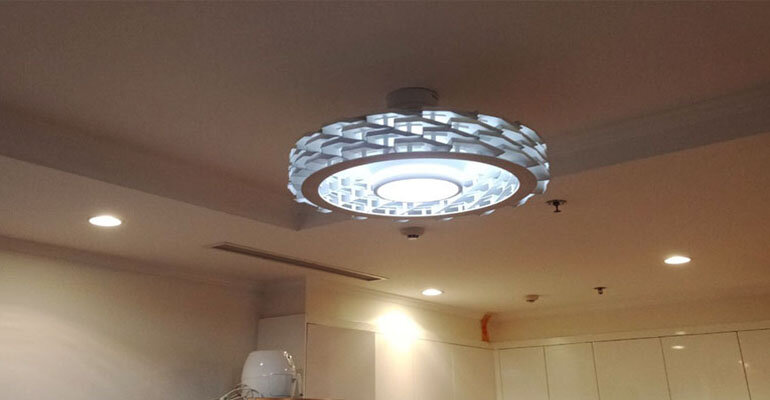 Quạt trần Benny được làm từ chất liệu cao cấp, bền bỉ, chắc chắn và an toàn cho người sử dụng quạt trần không cánh Benny Firenze