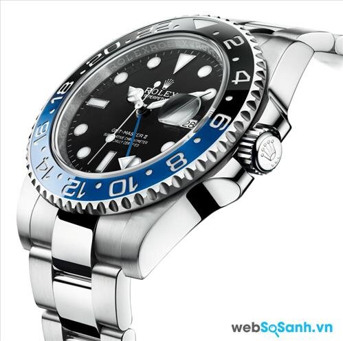 Thép chế tác đồng hồ Rolex có bề ngoài sáng, không gỉ, không phai màu...