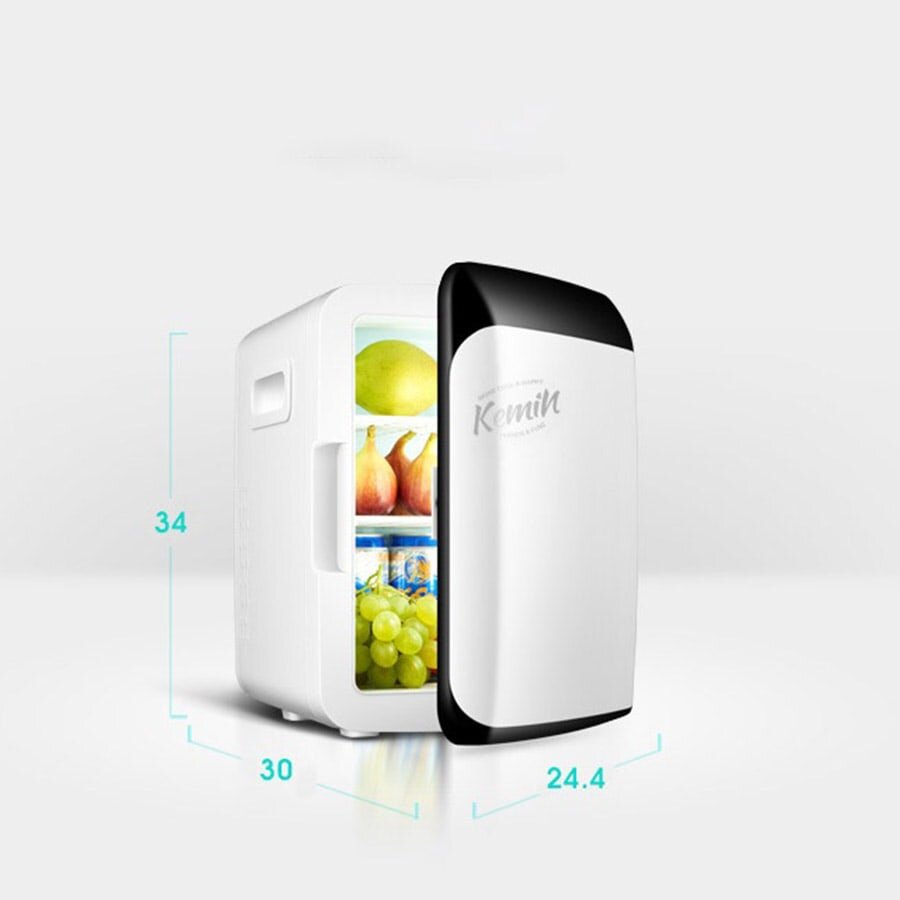 Tủ lạnh mini du lịch 10 lít thiết kế tiện lợi.
