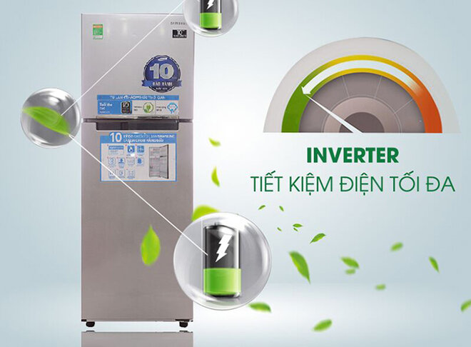 Công nghệ Digital Inverter giúp tiết kiệm điện năng tối ưu cho tủ lạnh Samsung  234 lít