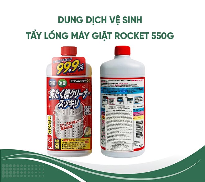 Nước vệ sinh Rocket nội địa Nhật Bản