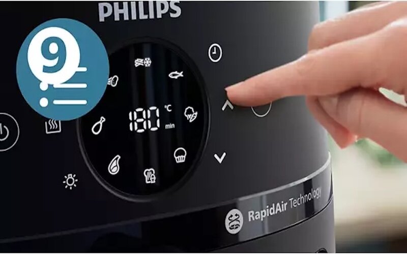 Nồi chiên không dầu Philips NA230/00 sở hữu dung tích lớn, giá thành rẻ