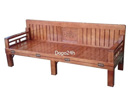 giường ghế gấp gỗ đa năng