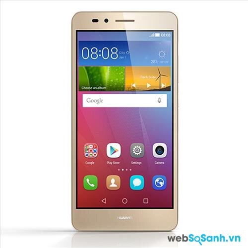 Cấu hình Huawei GR5 được trang bị vi xử lý 8 nhân Snapdragon 616 đến từ Qualcomm