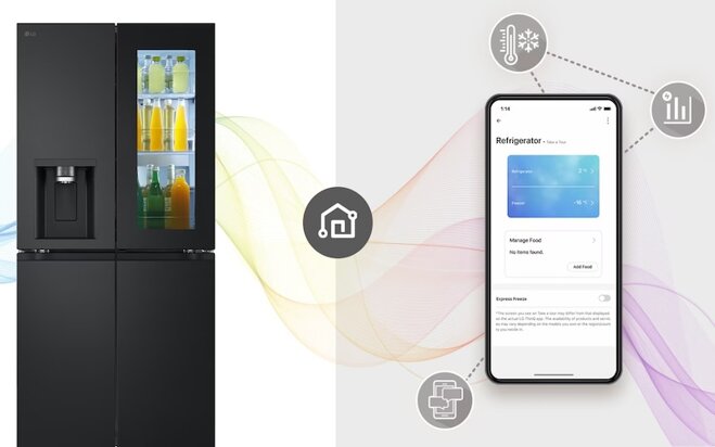 Đánh giá chi tiết tủ lạnh LG Inverter 508 lít Multi Door InstaView LFI50BLMAI