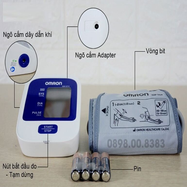 Máy đo huyết áp Omron HEM-8172