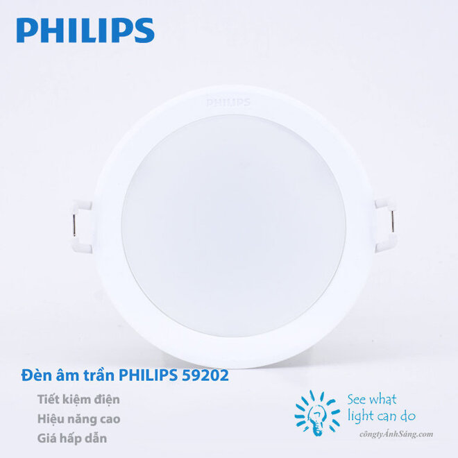 Đèn âm Trần Philips Meson