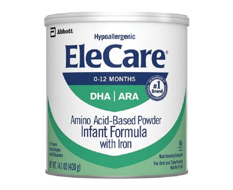 Sữa acid amin Elecare DHA/ARA - lựa chọn tốt cho trẻ dị ứng đạm sữa bò