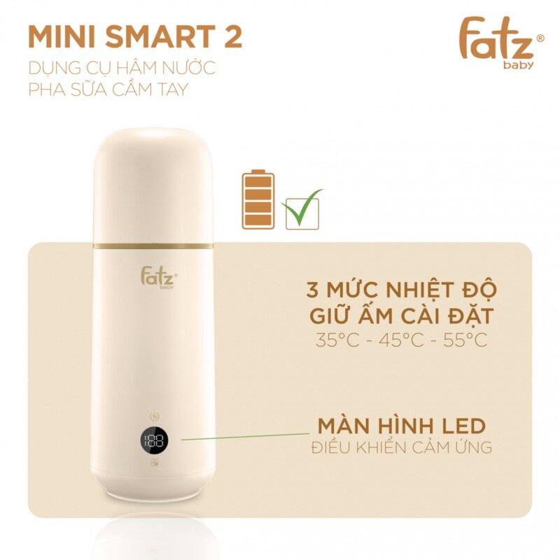 Máy Mini Smart 2 - Fatzbaby FB3625VA có thiết kế màn hình Led