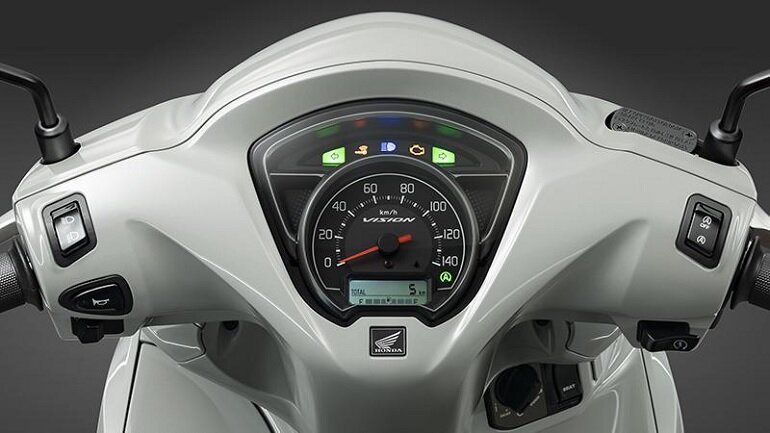 honda vision thể thao 2023 mặt đồng hồ