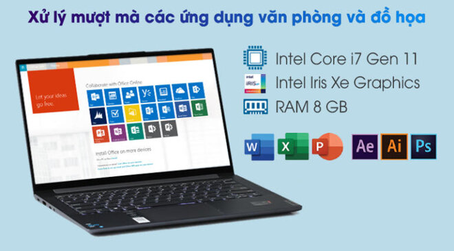 Cấu hình bên trong vô cùng mạnh mẽ