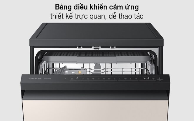 Máy rửa bát Samsung Bespoke DW60CB750FAP/SV bí quyết sở hữu căn bếp thông minh